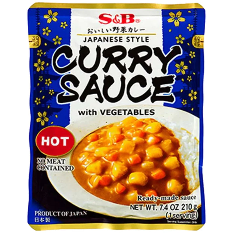 S&B Strong Curry Sauce 210g