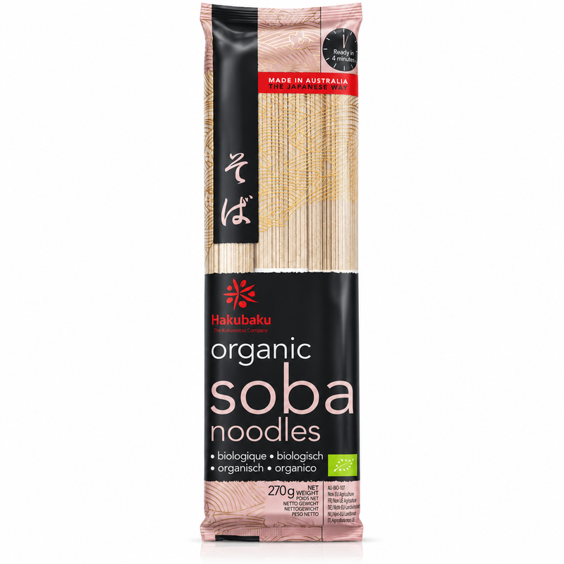 Hakubaku Ekologiska Sobanudlar 270g