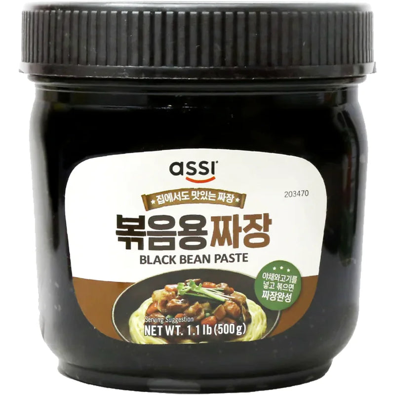 Assi Koreansk Jjajang Svart Bönsås 500g