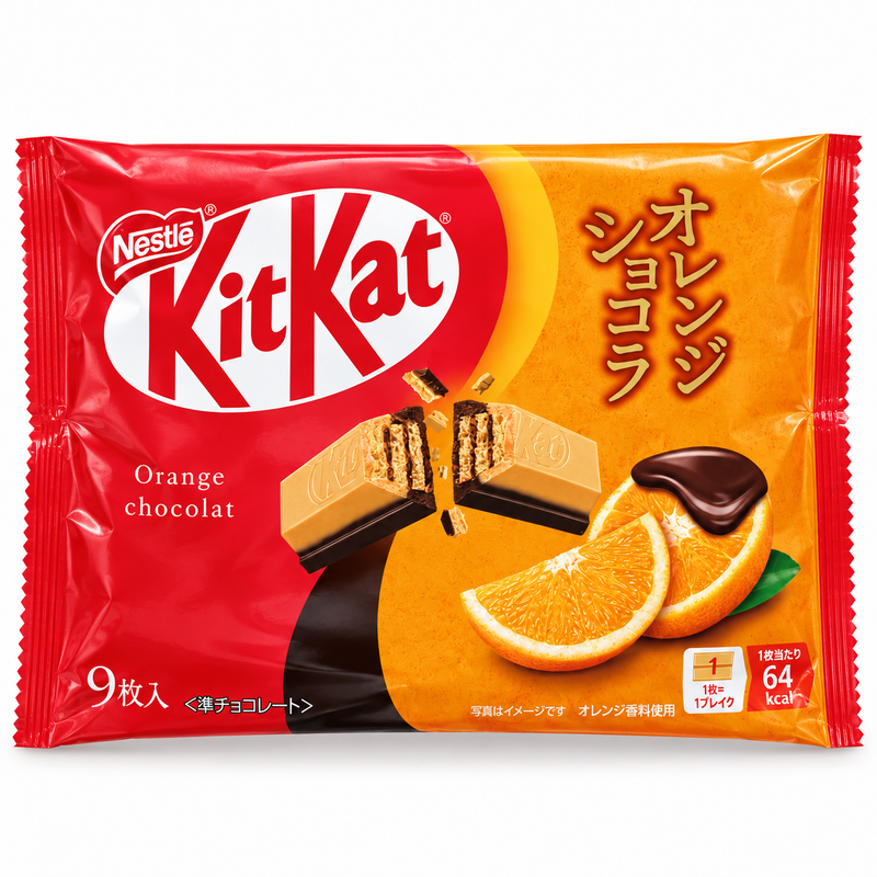 Nestlé KitKat Apelsinchoklad 109g