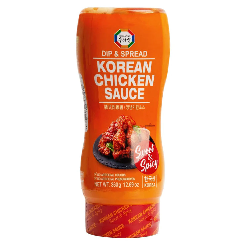 Surasang Koreansk Friterad Kycklingsås Söt & Stark 360g