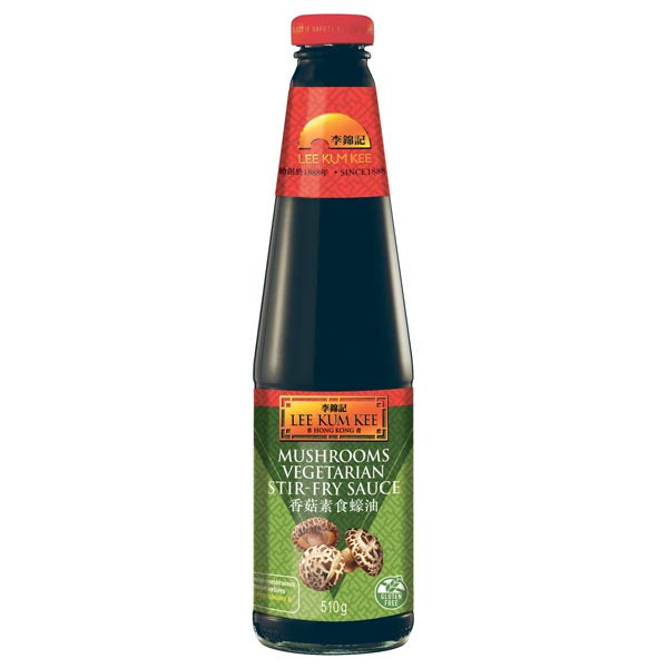 Lee Kum Kee Vegetarian Wok Sauce with Mushrooms 510G