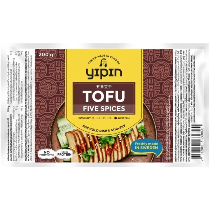Yi-Pin Marinade Tofu 一品五香豆腐干 200g