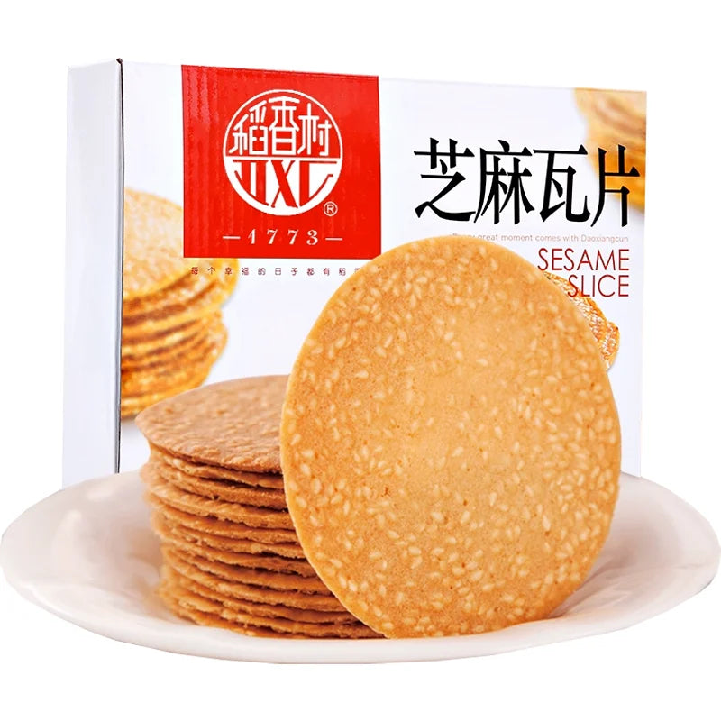 Dao Xiang Cun Sesame Tile Biscuits 160g