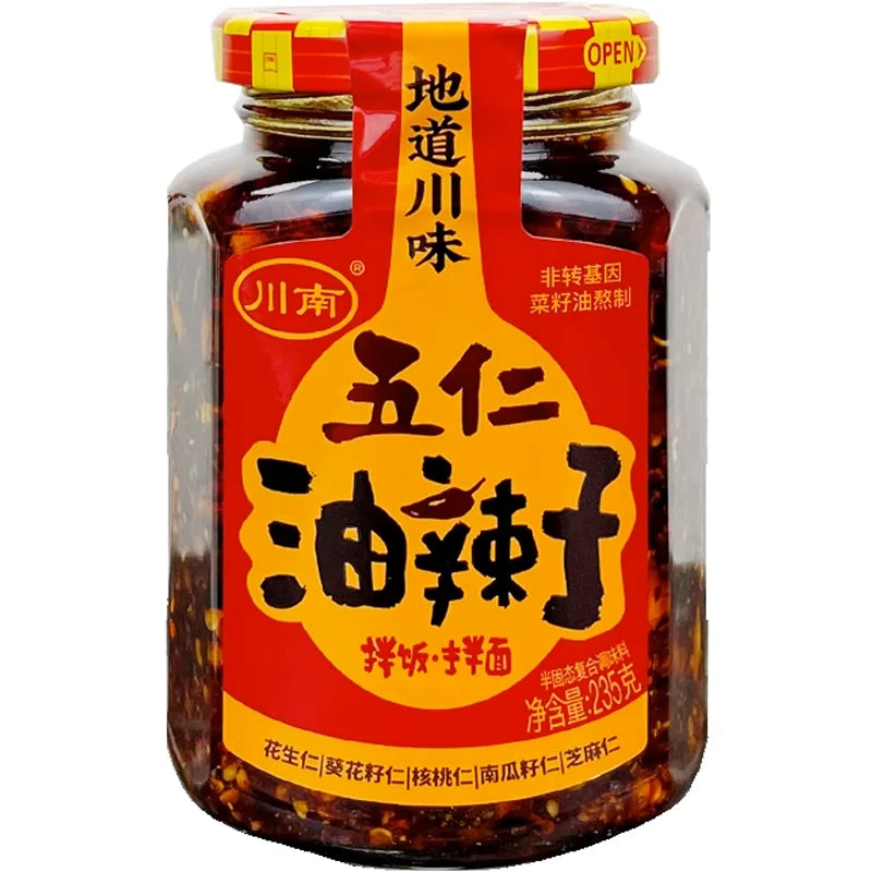 Chuan Nan chiliolja med nötter 235g