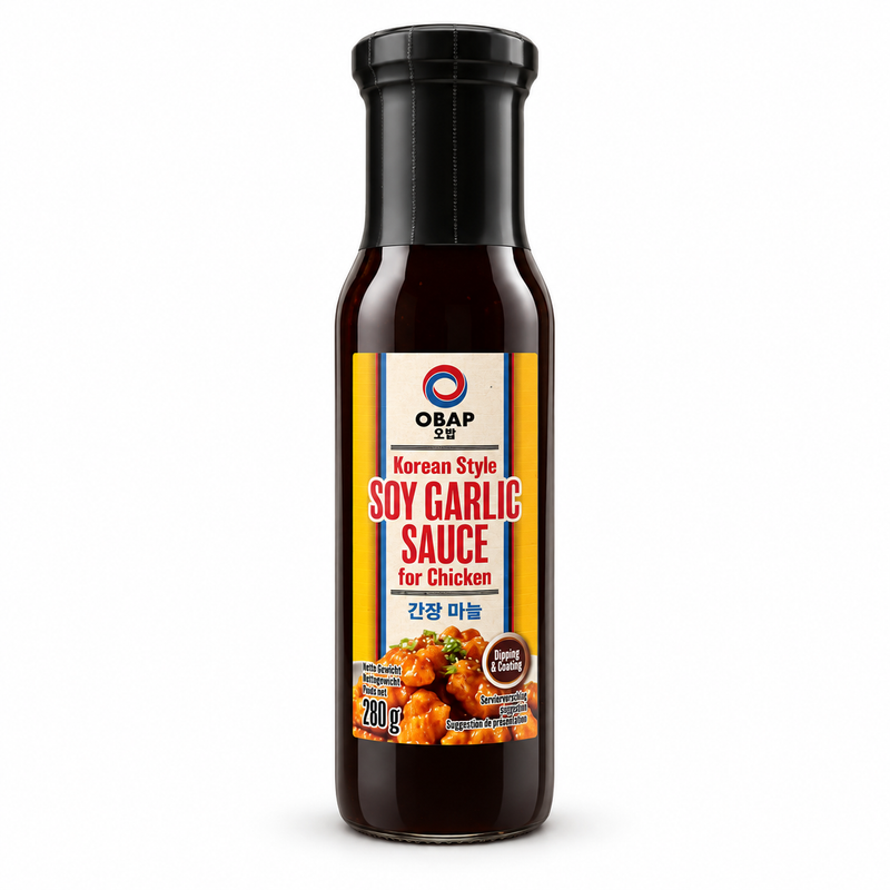 OBAP Koreansk Soja & Vitlökssås för Kyckling 280g