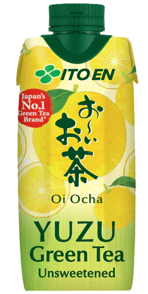 Itoen Sockerfri Matcha Grönt Te med Yuzu 330ml