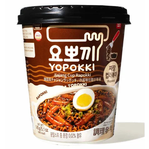 Youngpoong Yopokki Jjajang Cup Rapokki 炸酱味拉面炒年糕 145克