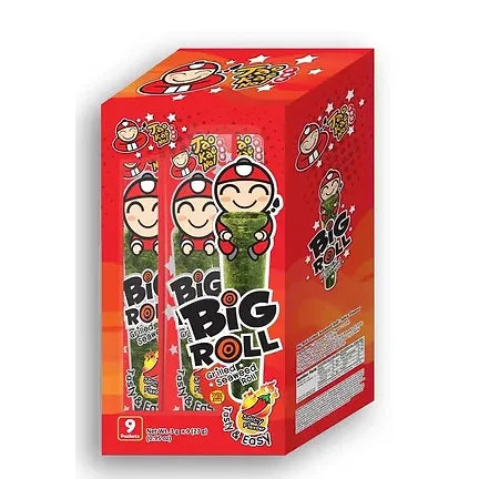 Tae Kae Noi Grilled Seaweed Roll Spicy Flavour 小老板海苔卷辣椒味 27G