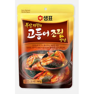 Sempio Spicy Mackerel Simmer Sauce 膳府炖马鲛鱼酱 150g