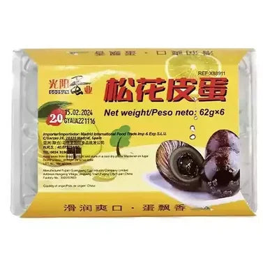 Goosun Songhua Preserved Duck Eggs 58gx6