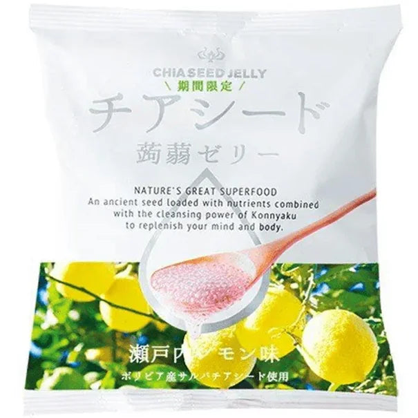 Wakashou Chiaseed Jelly Lemon Flavour 日本奇亚籽柠檬味蒟蒻羹 175g
