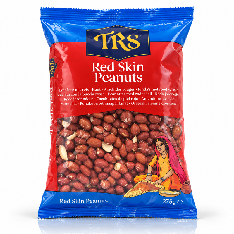 TRS Jordnötter med Rött Skal 375g