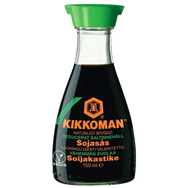 Kikkoman Mindre Salt Såjasås  150ml
