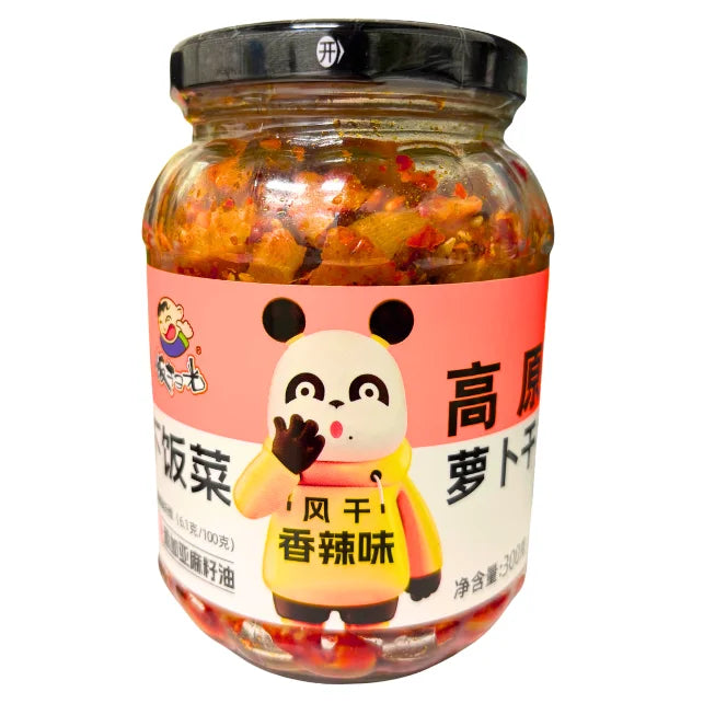 FSG Highland Air-Dried Radish Spicy 饭扫光高原萝卜干香辣味 300g