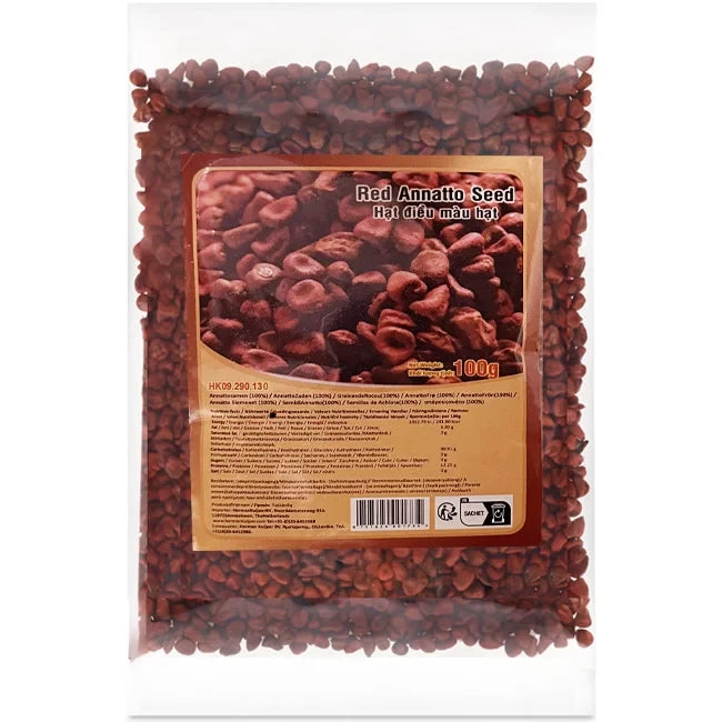 HK Red Annatto Seed 胭脂树红籽 100g