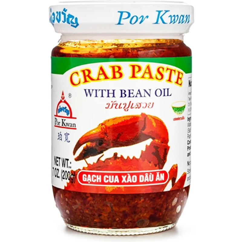 Por Kwan Crab Paste with Bean Oil 珀宽特级蟹膏 200g