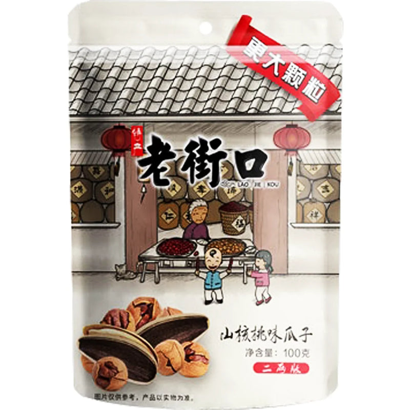 Lao Jie Kou Sunflower Seeds Hickory Nut Flavour  100g