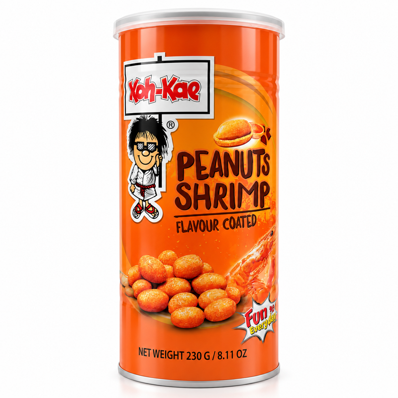 Koh-Kae Jordnötter med räksmak 230g