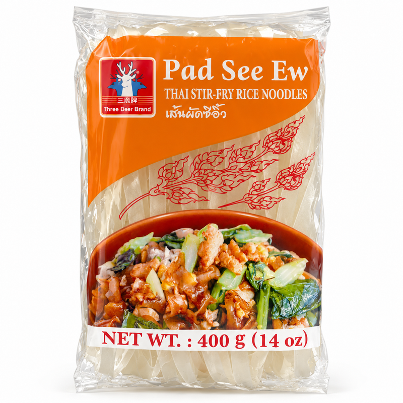 Three Deer Brand Pad See Ew Risnudlar 400g