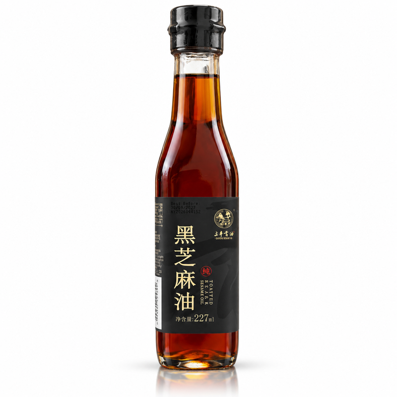Sanfeng Black Sesamolja 227ml
