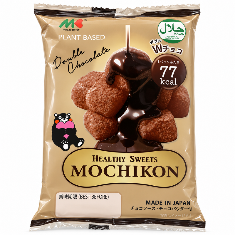 Mochikon 双重巧克力麻糬 日本巧克力麻糬 109.5g