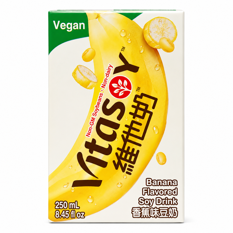 Vitasoy Banana Flavored Soy Drink 250ml
