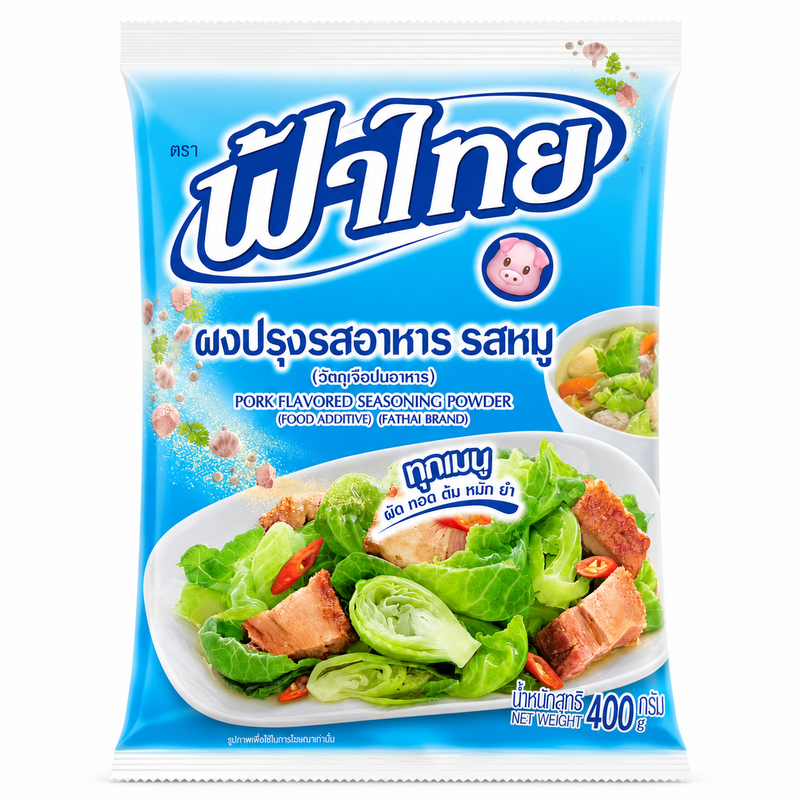 FaThai Kryddpulver med Fläsksmak 400g
