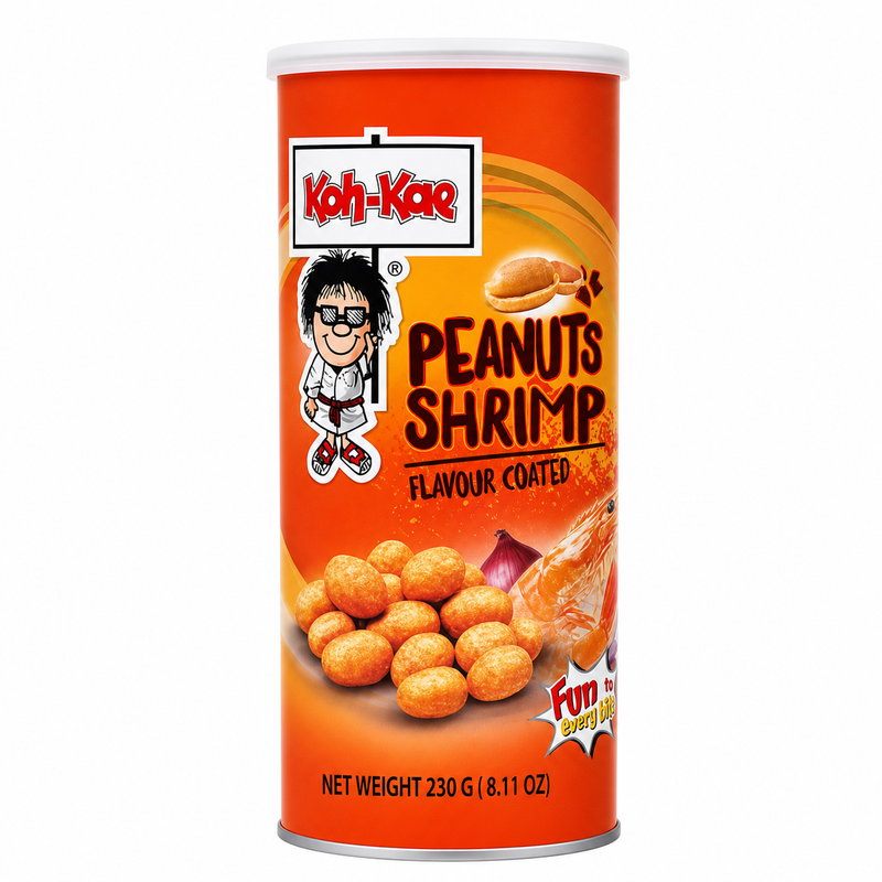Koh-Kae Jordnötter med räksmak 230g