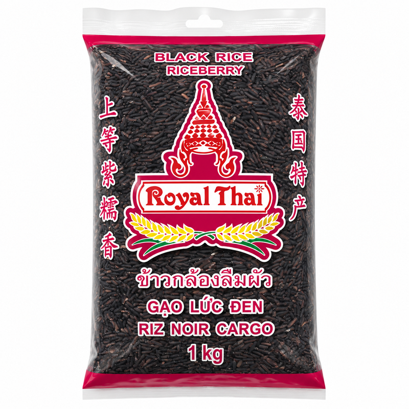Royal Thai Svart ris 1kg