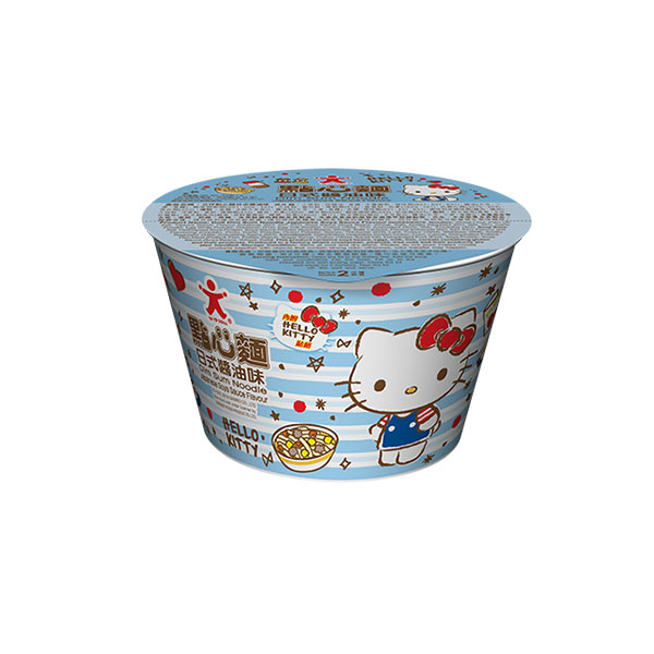 Hellokitty Snacknudlar med Japansk Sojasmak 33g