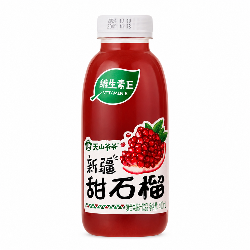 Grandpa Tianshan Granatäppeldryck med fruktjuice 400ml