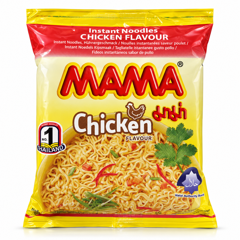 Mama Snabbnudlar med Kycklingsmak 55g