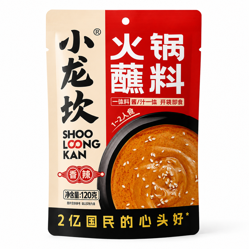 Shoo Loong Kan Hot pot dipsås, stark smak 120g