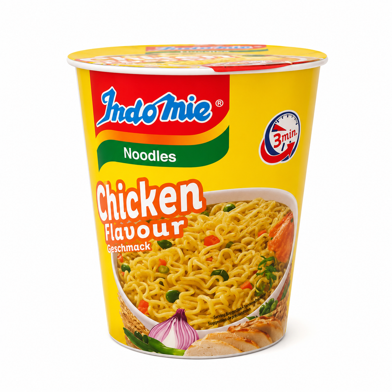 “Indomie ”Cup Nudlar Kycklingsmak 60g