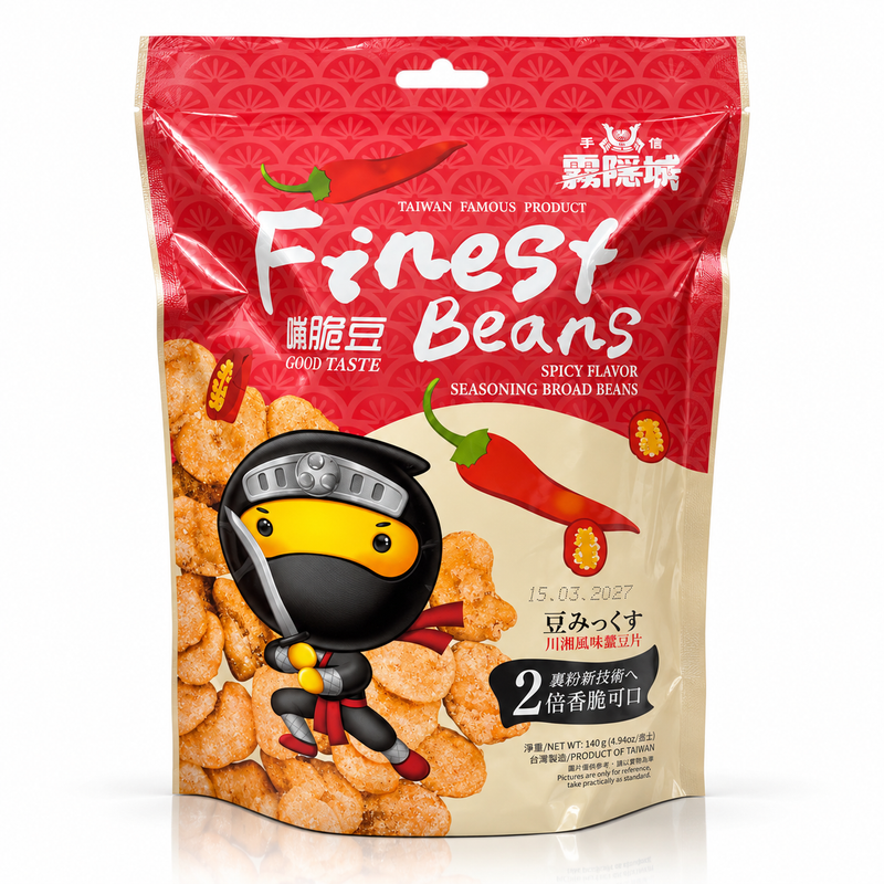 Finest Beans Starkkryddade bondbönor 140g