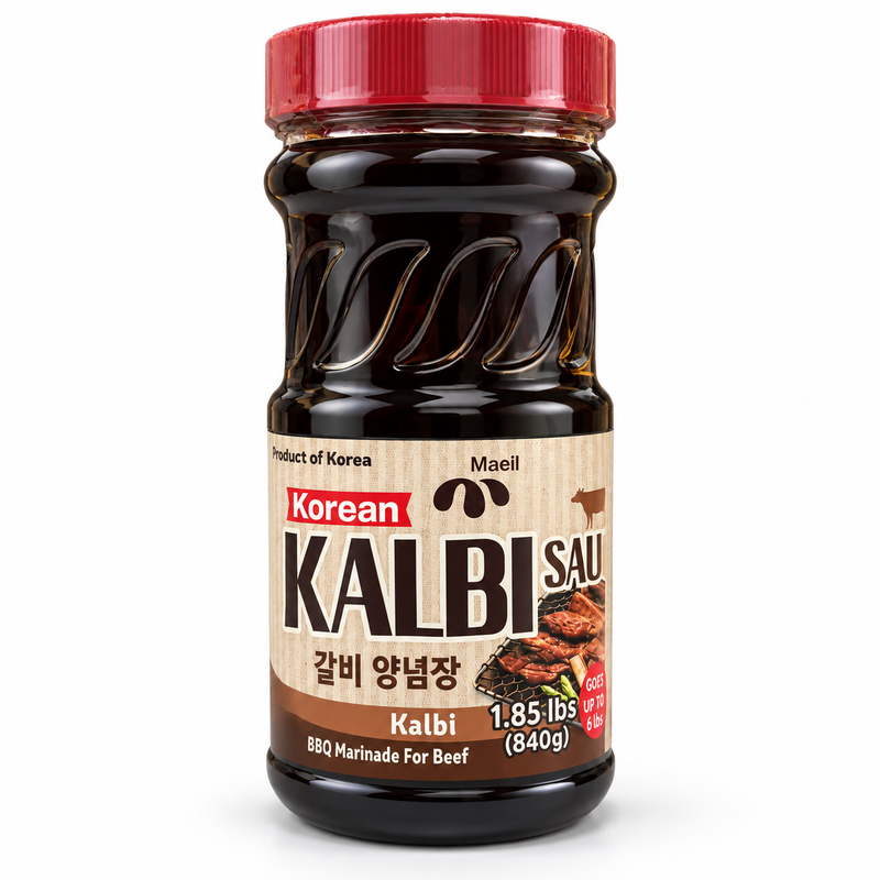 Maeil Koreansk Kalbi BBQ-sås för nötkött 840g