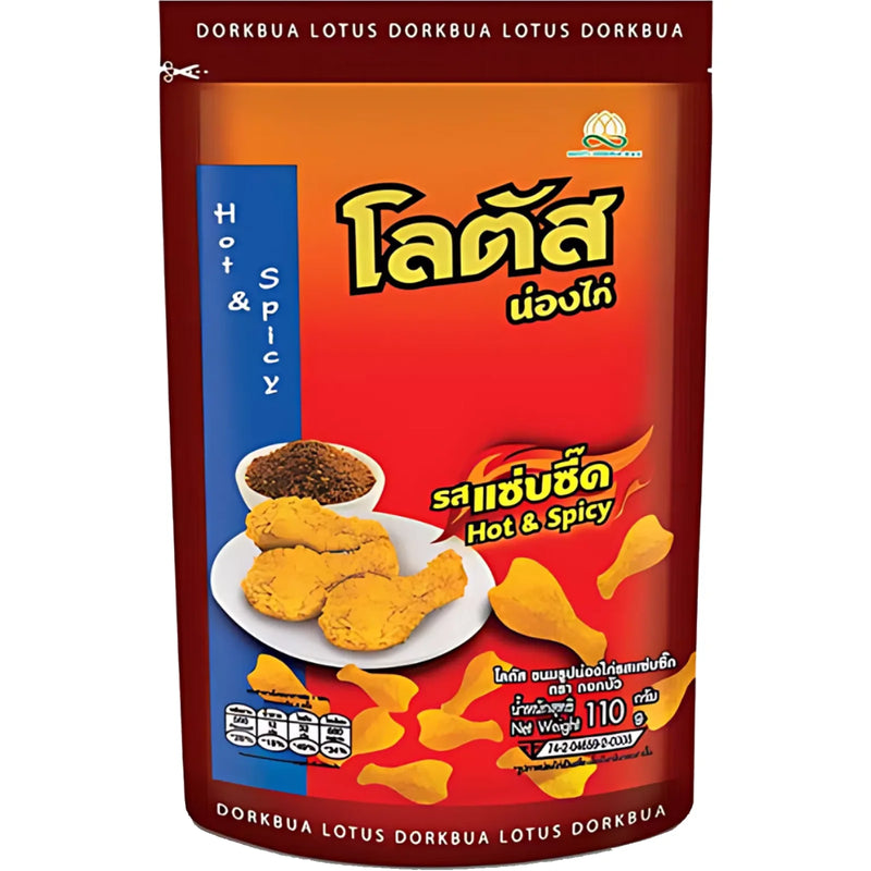 Dorkbua Hot Spicy Thai-Style Crispy Biscuits 110g