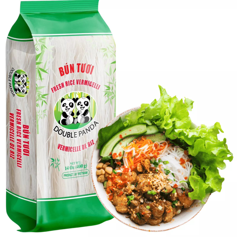 Double Panda Rice Vermicelli 越南双熊猫牌米粉 400g
