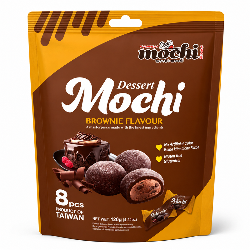 “Mochi Mochi“Mochi med Brownie-smak 120g (8pcs)