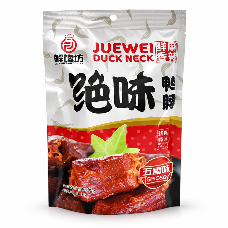 Juewei Kryddad Ank-hals Femkryddssmak 105g