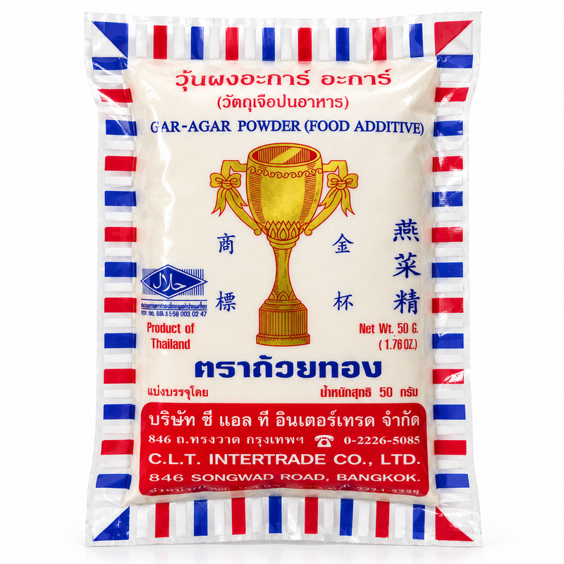 Golden Cup Agar-Agar Pulver 50g