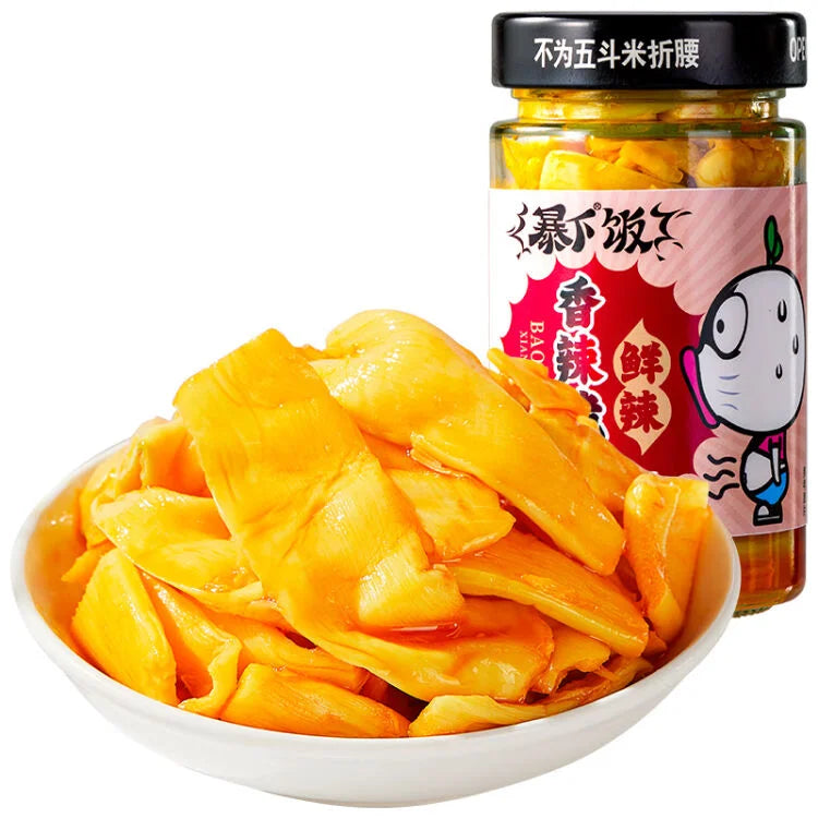 Ji Xiang Ju Pickled Bamboo Shoot in Chili Oil 吉香居香辣脆笋 200g