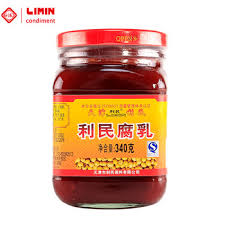 Limin Fermenterad tofu – Röd tofu (Hongfang stora bitar) 340g
