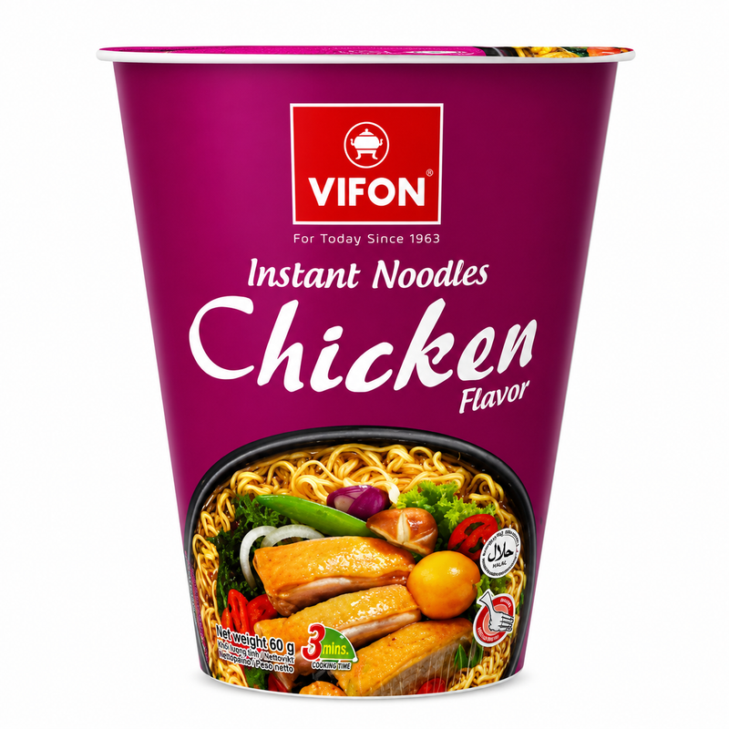 VIFON Instantnudlar Kycklingsmak 60g
