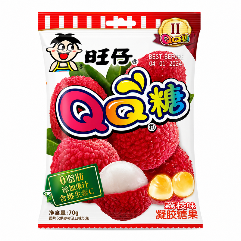 Wangzai QQ-godis med litchismak 70g