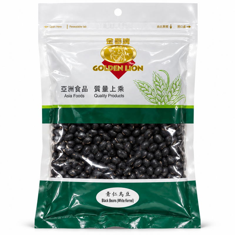 Golden Lion Torkade svarta sojabönor 250g
