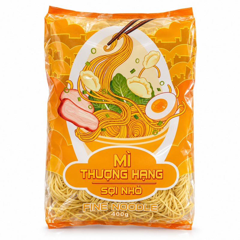 Mi Thuong Hang Vietnamesiska tunna vetennudlar 400g