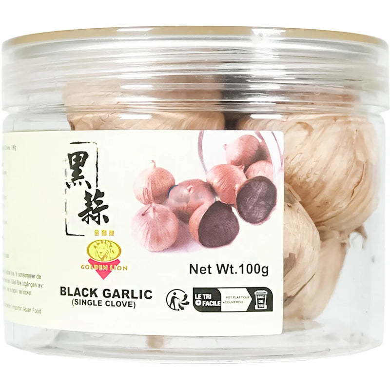 Golden Lion Fermented Black Garlic 金狮牌黑蒜 100g