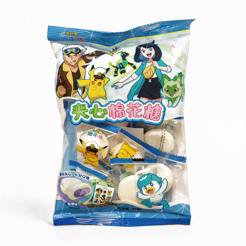 Le Da Xue Tang Marshmallow med Druvsmak 80g